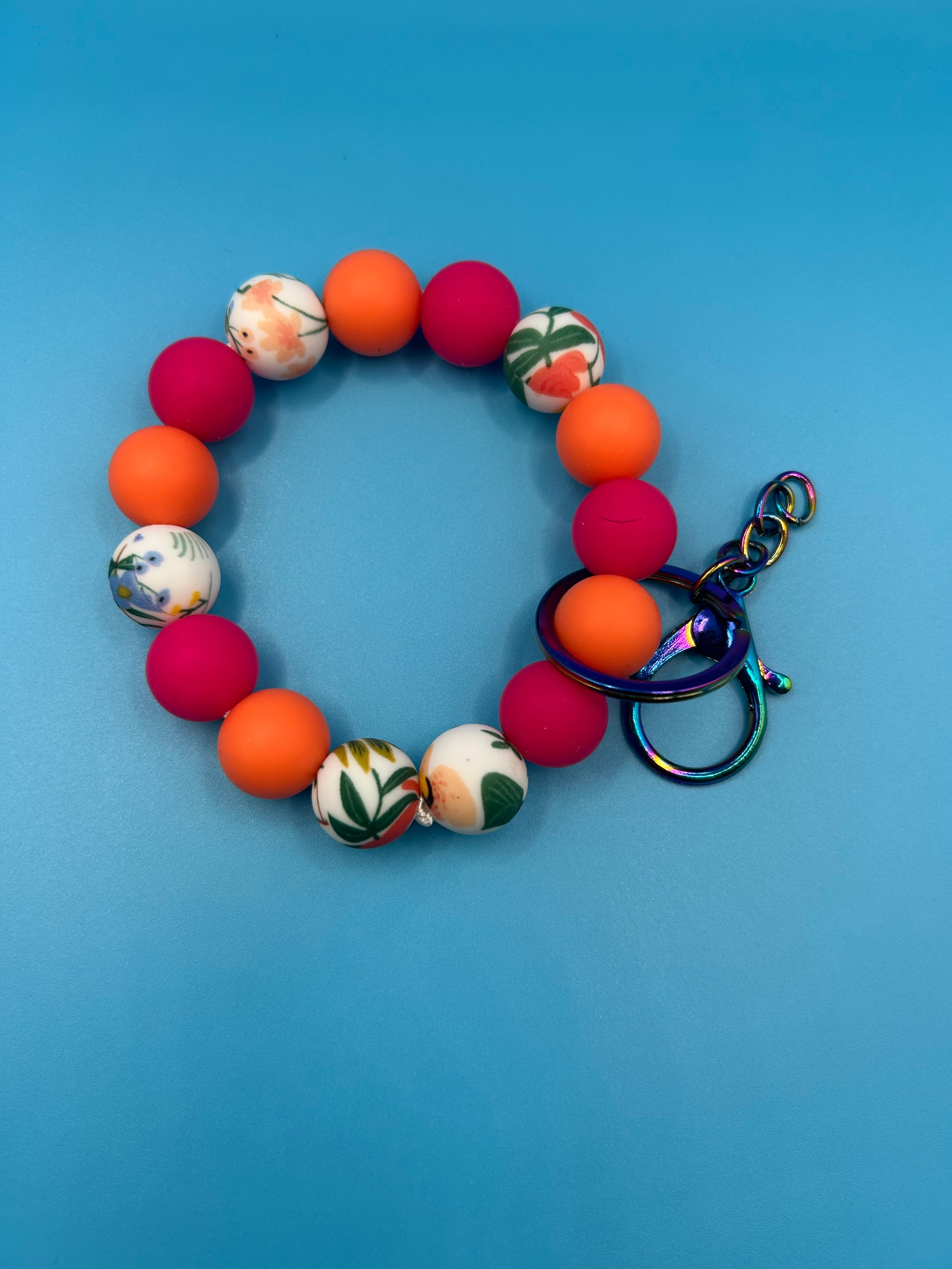 Bright floral Keychain