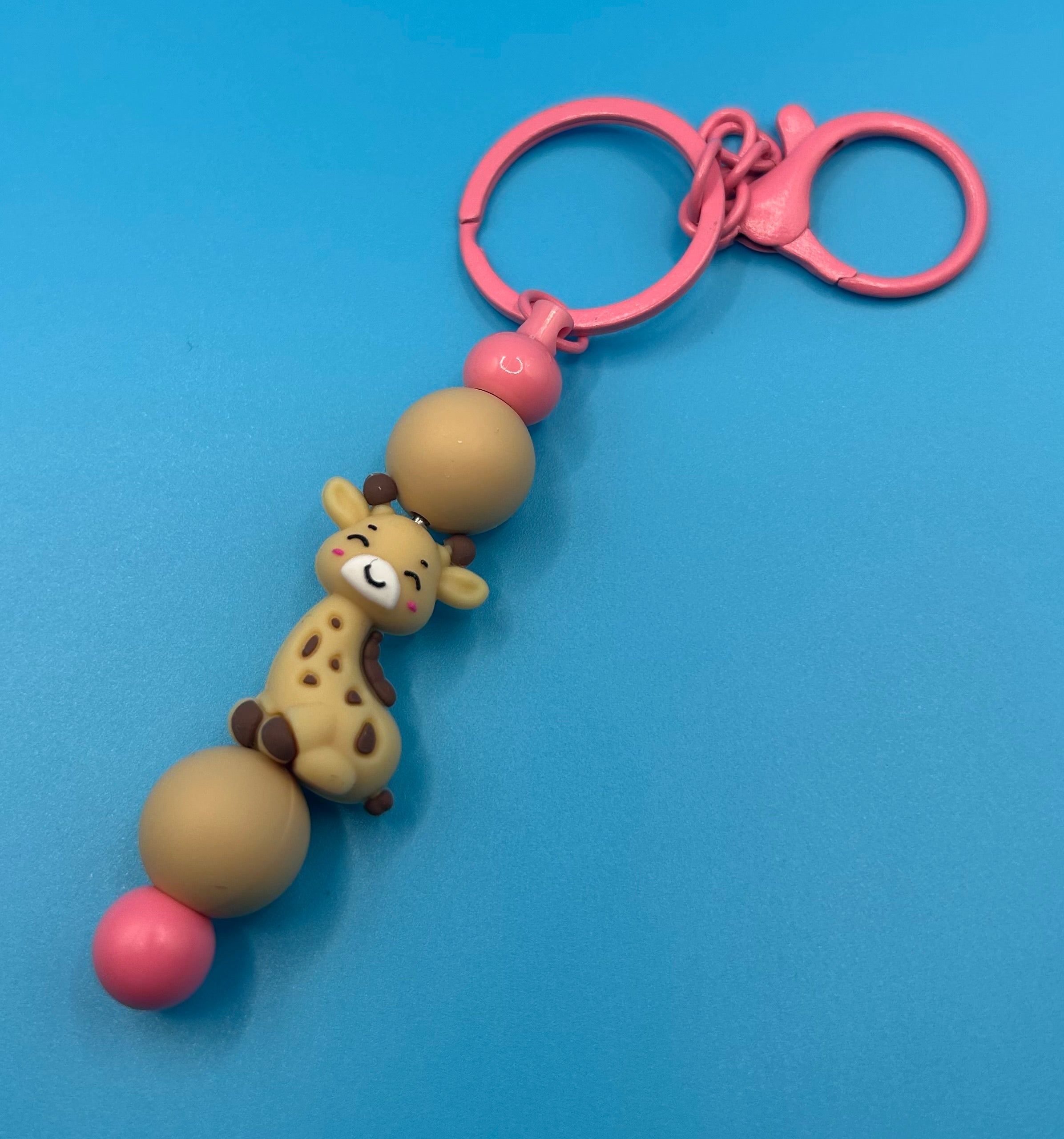 Giraffe Keychain