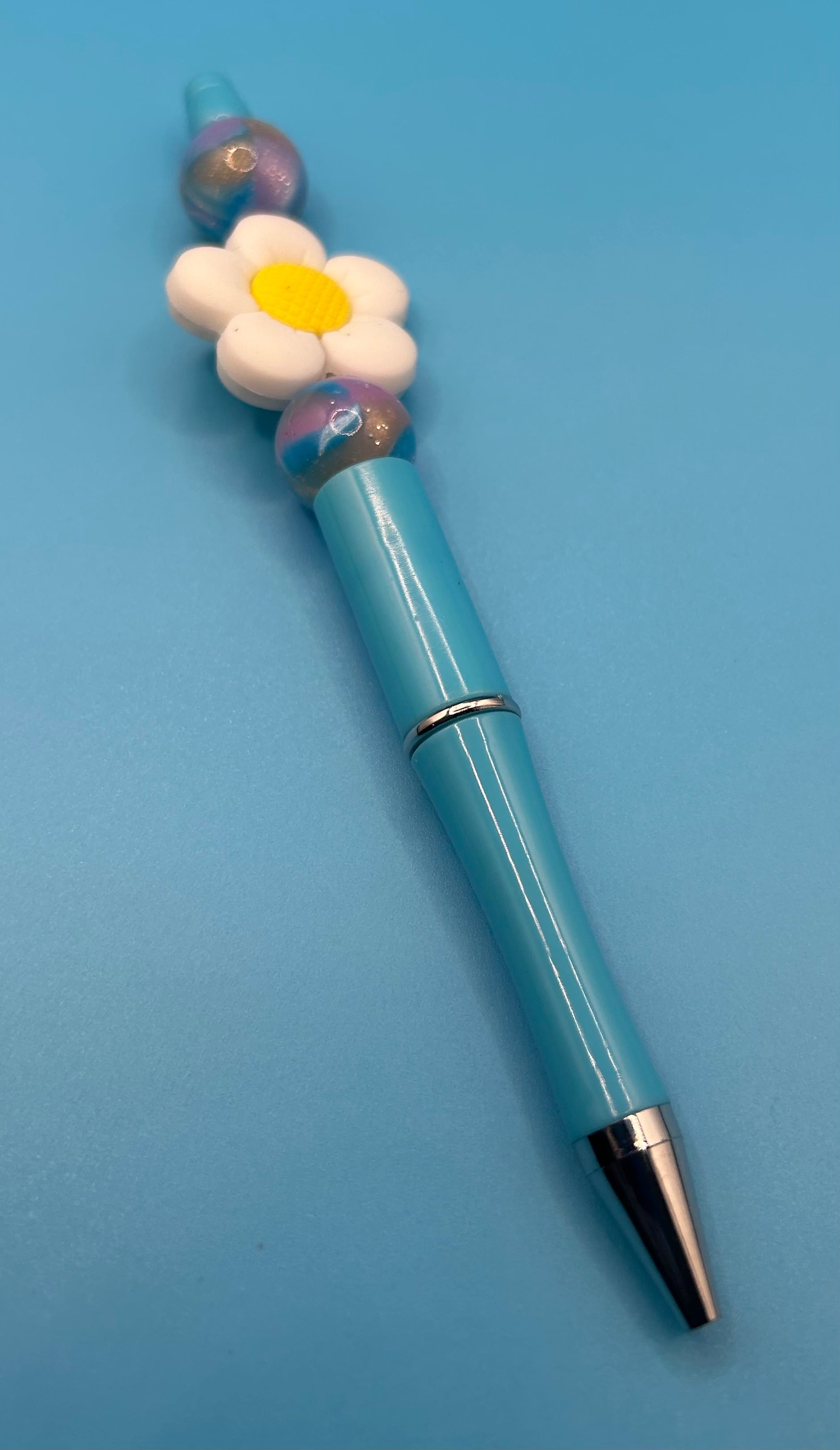 Blue Flower Pen