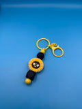 Sunflower/Bumblebee Keychain