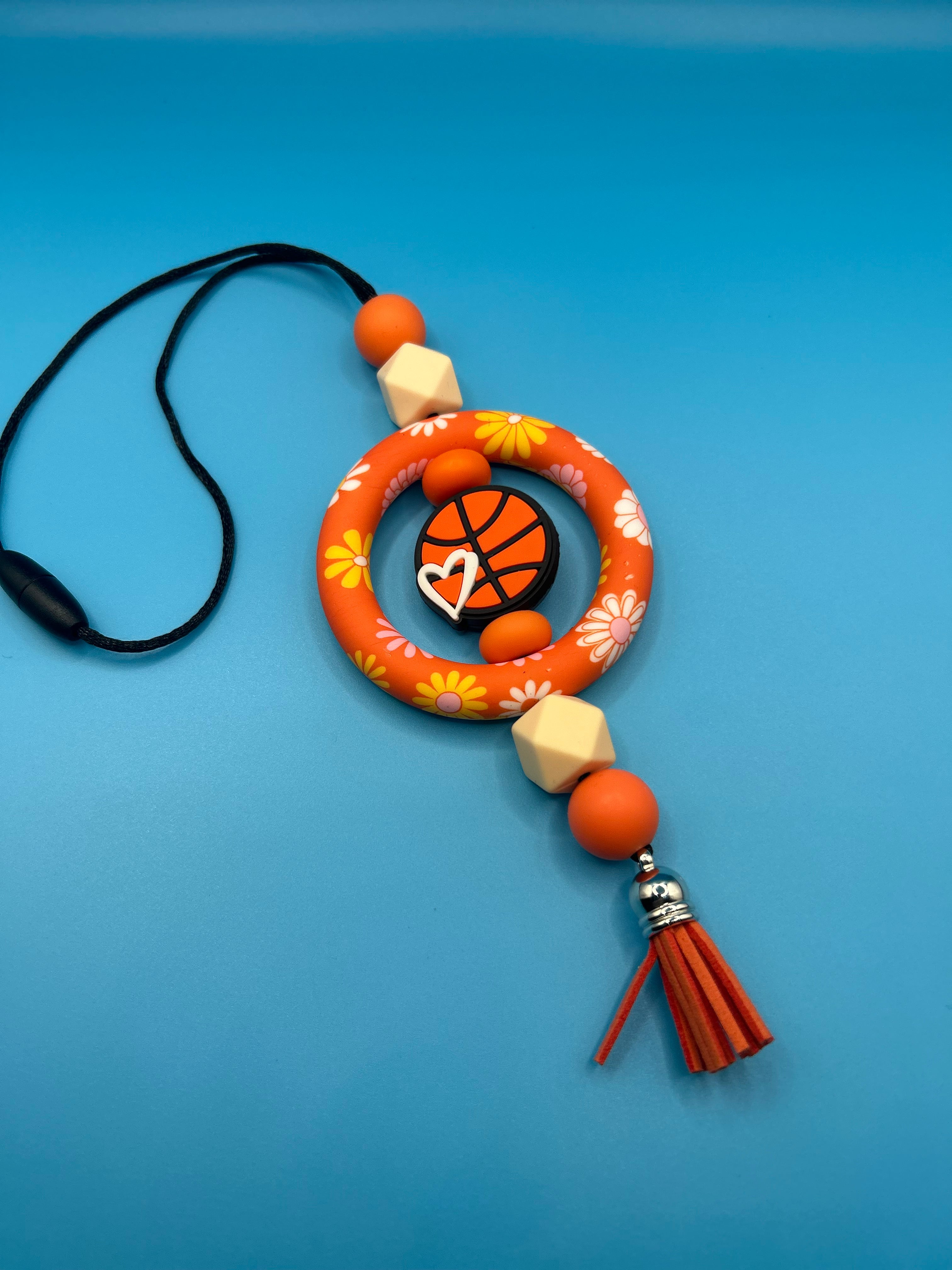 Basketball Car Charm