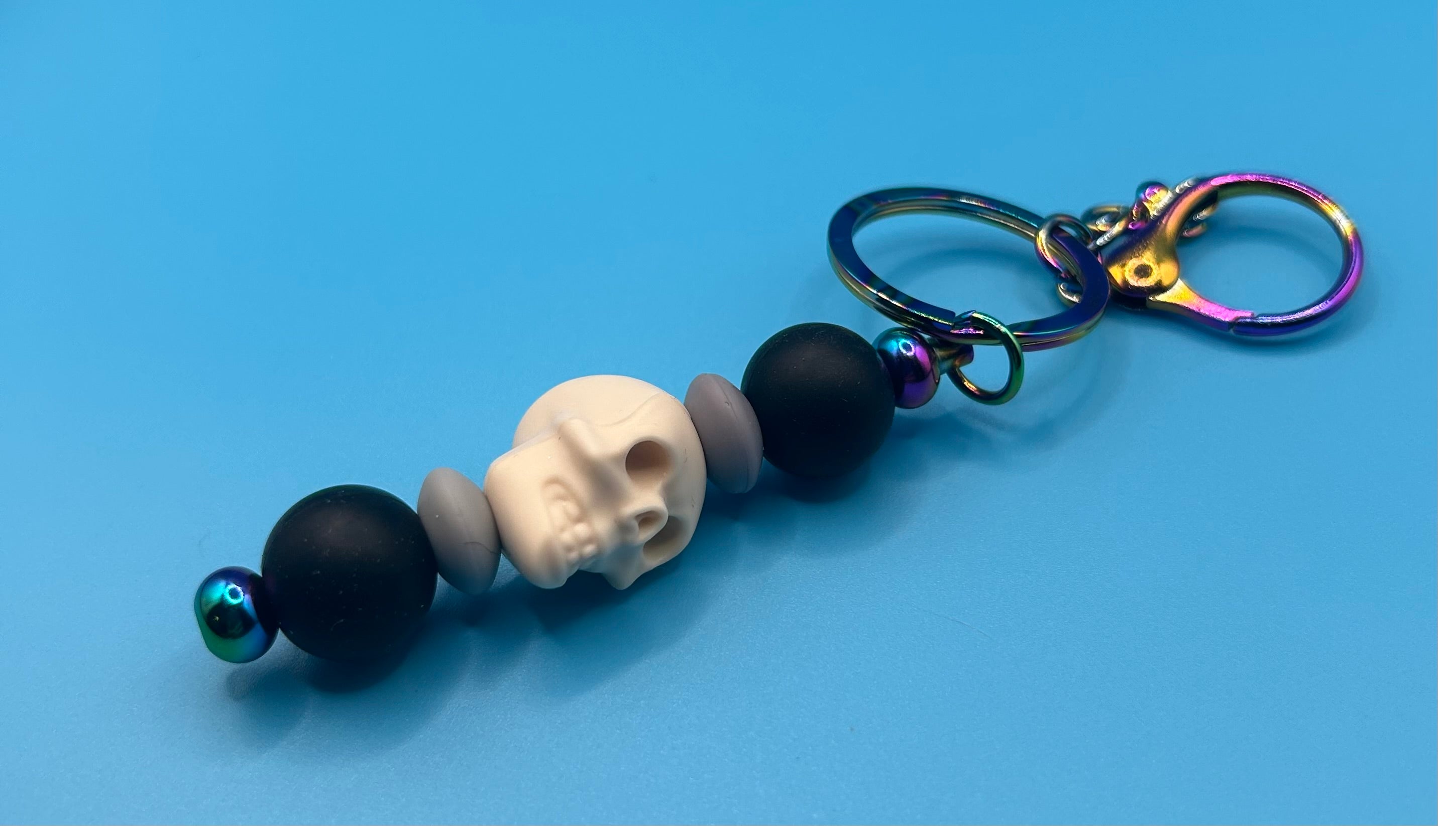 Skull keychain