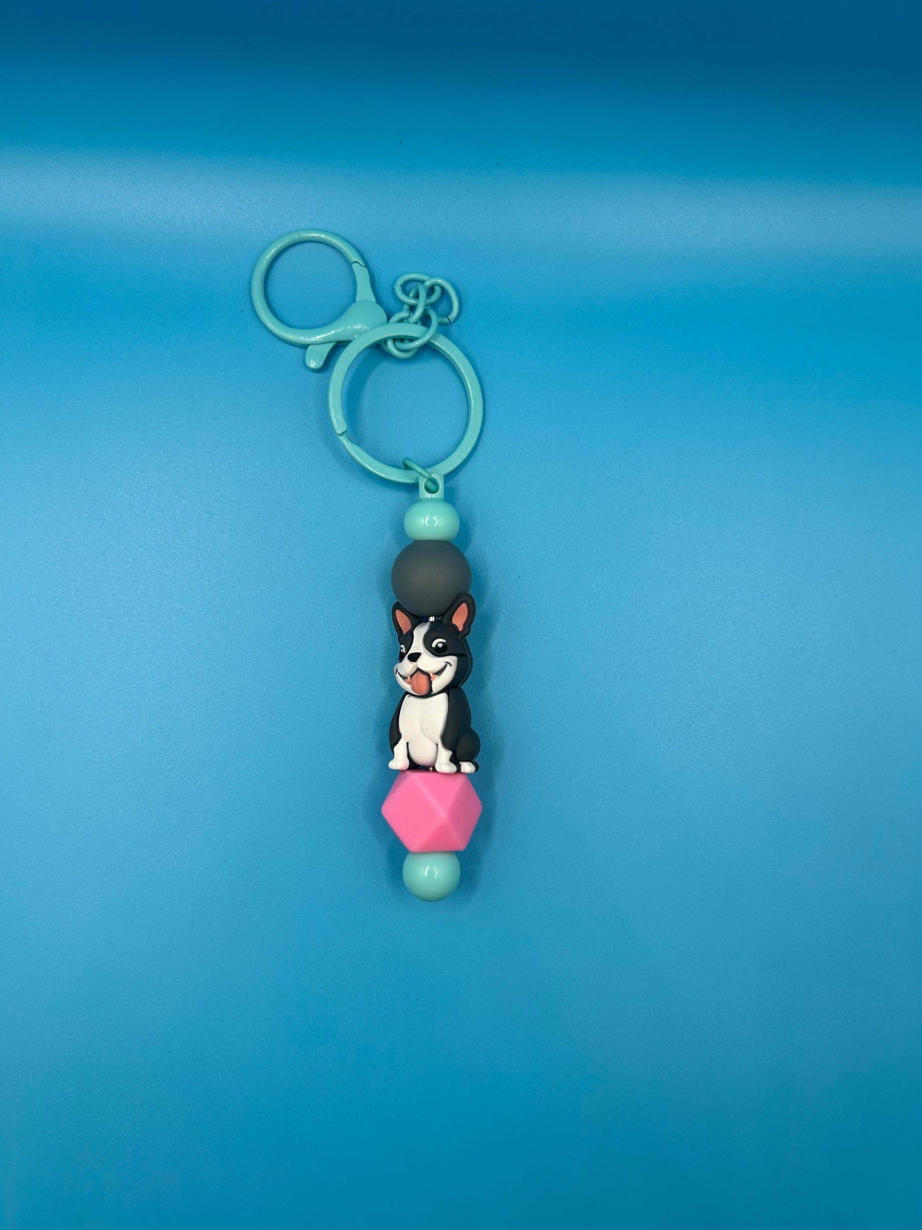 French Bulldog keychain
