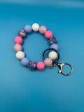 Colorful Floral Keychain