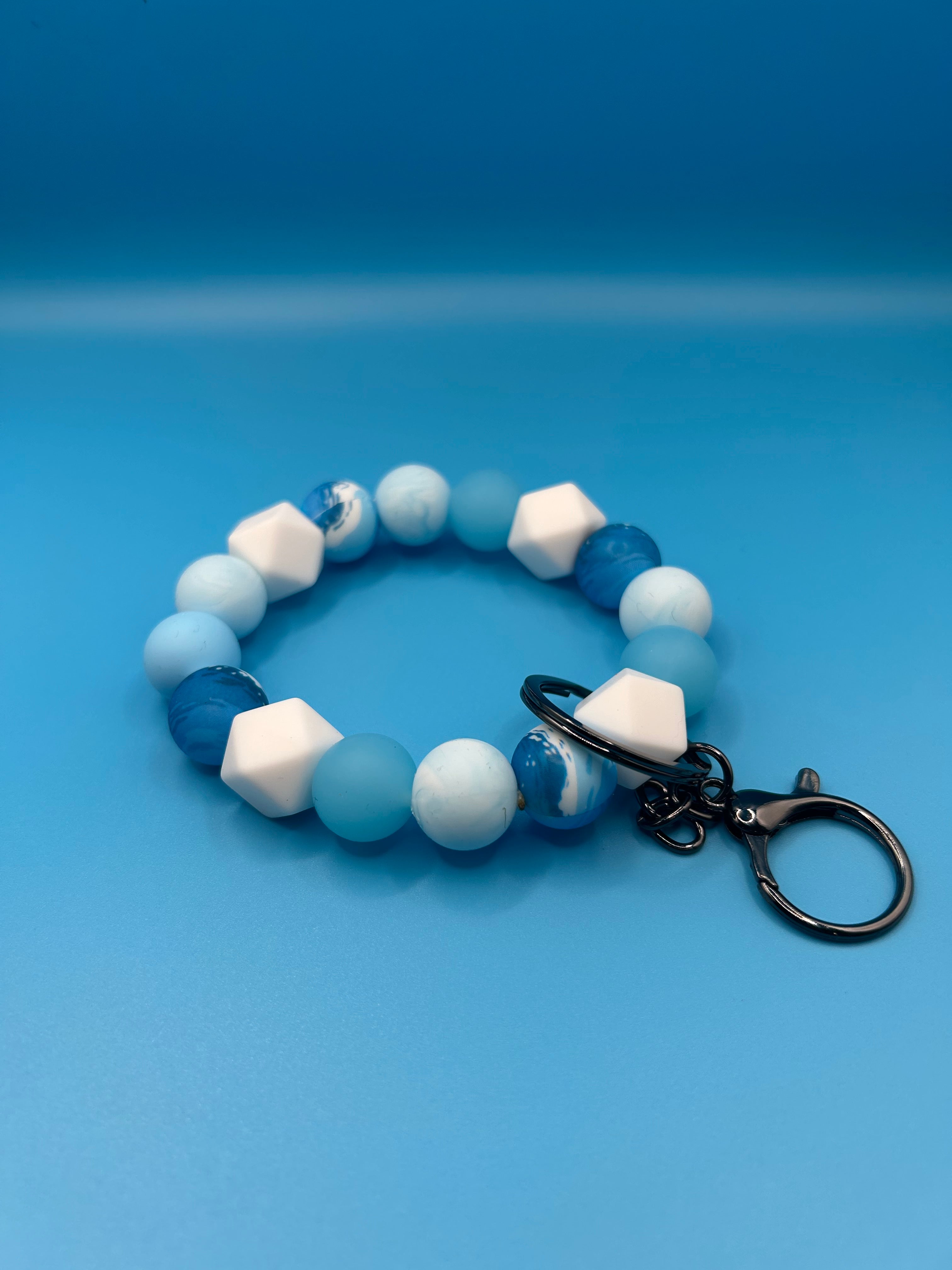 Blue keychain