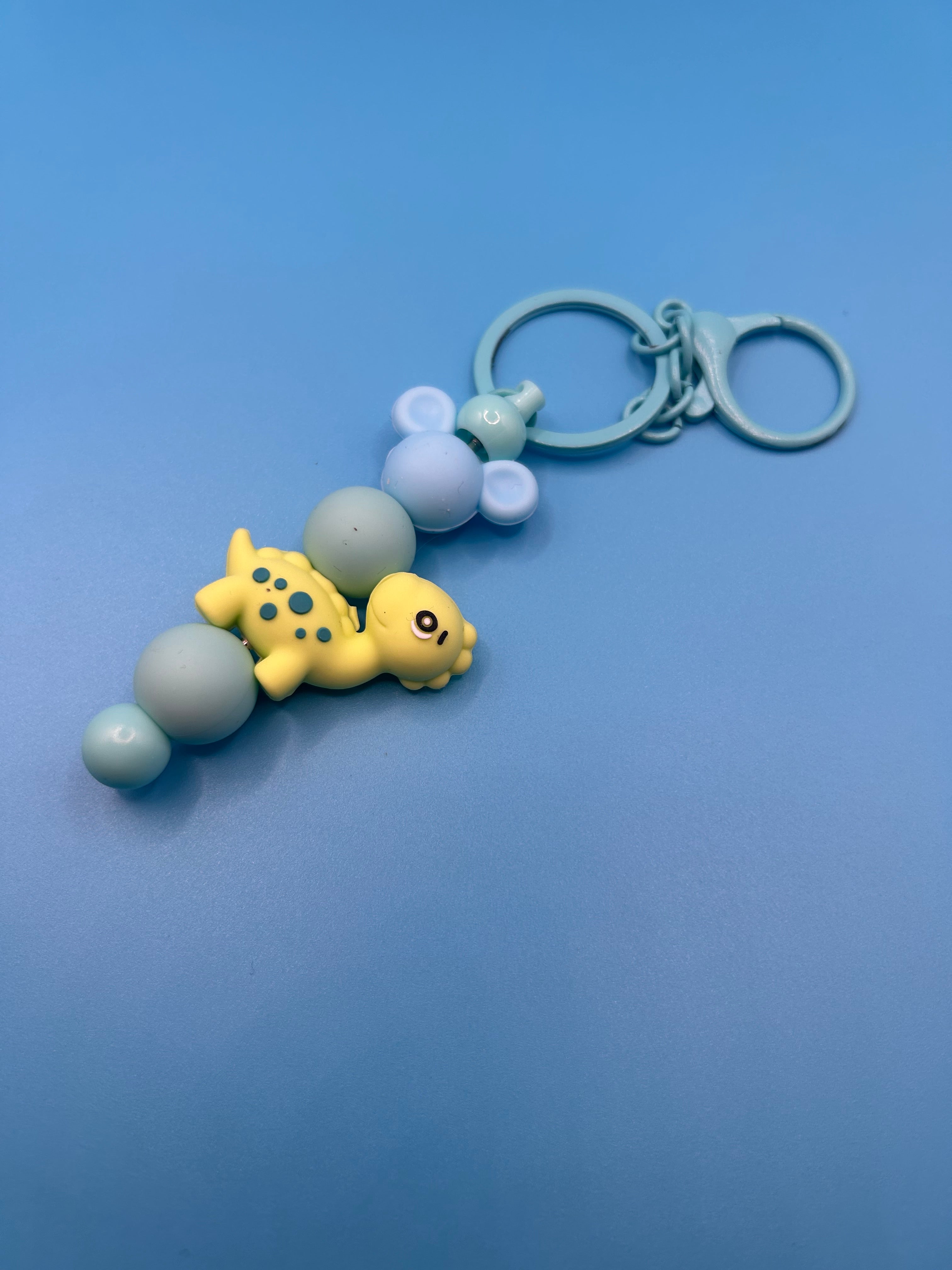 Mickey/Dinosaur Keychain