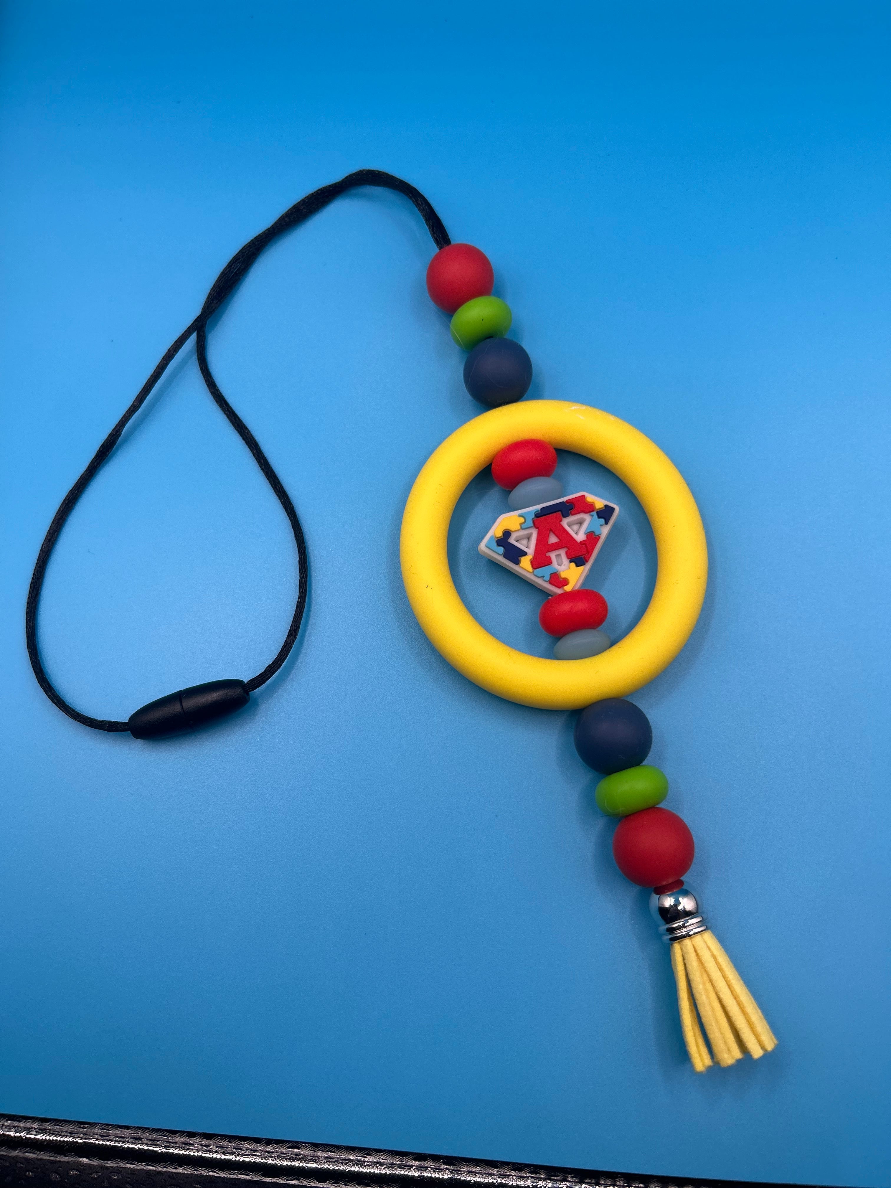 Autism Superhero Car Charm