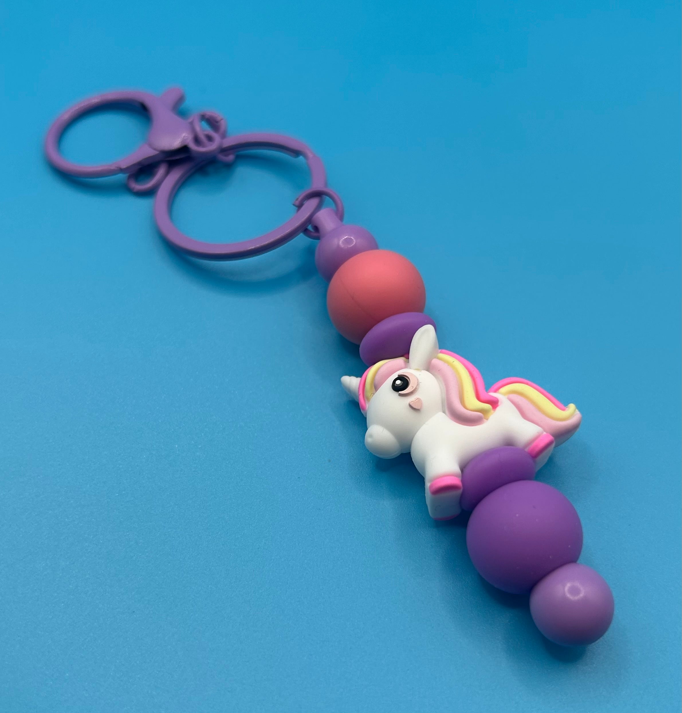 Cute Unicorn Keychain